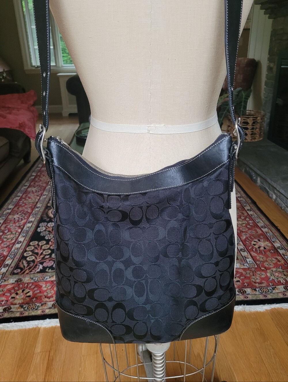 Coach 6346 Y2K Chelsea Signature Jacquard Bag